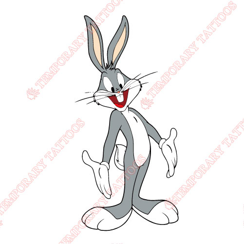 Bugs Bunny Customize Temporary Tattoos Stickers NO.659